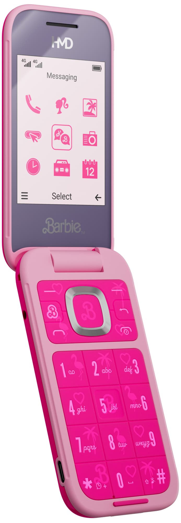 HMD Barbie mobiltelefon (rosa)