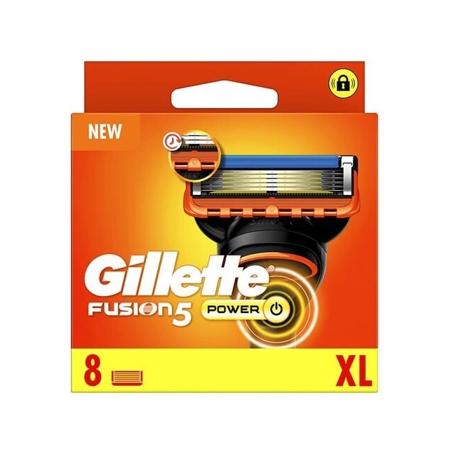 Gillette Fusion 5 Power Rakblad 8-pack