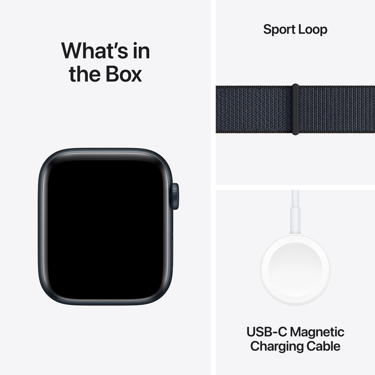 Apple Watch SE 2nd Gen 44mm LTE (Midnight Alu/Ink sportloop)