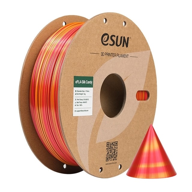 eSUN Silk Candy 1.75mm 1kg - Rött guld