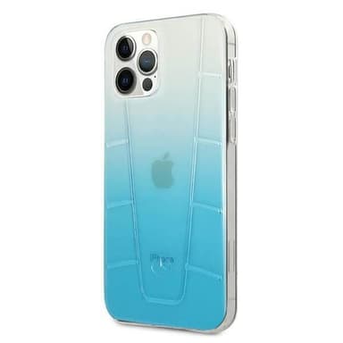 Mercedes Case skal Transparent Line iPhone 12 Pro Max skal Blå