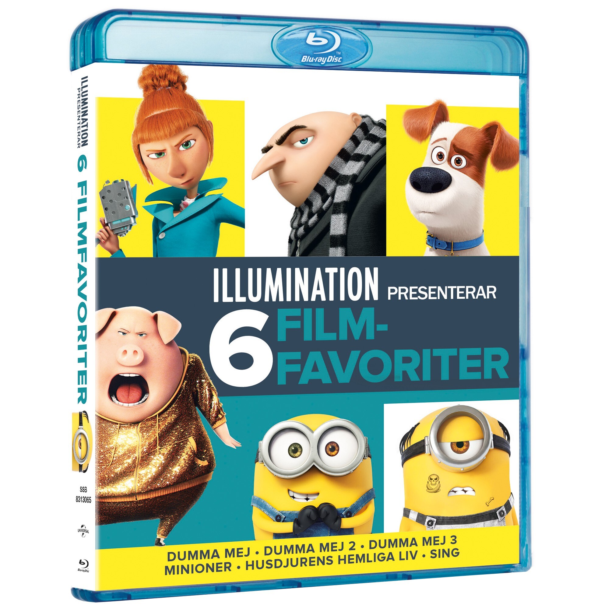 Illumination 6-Movie Collection (Blu-ray) - Filmer - Elgiganten