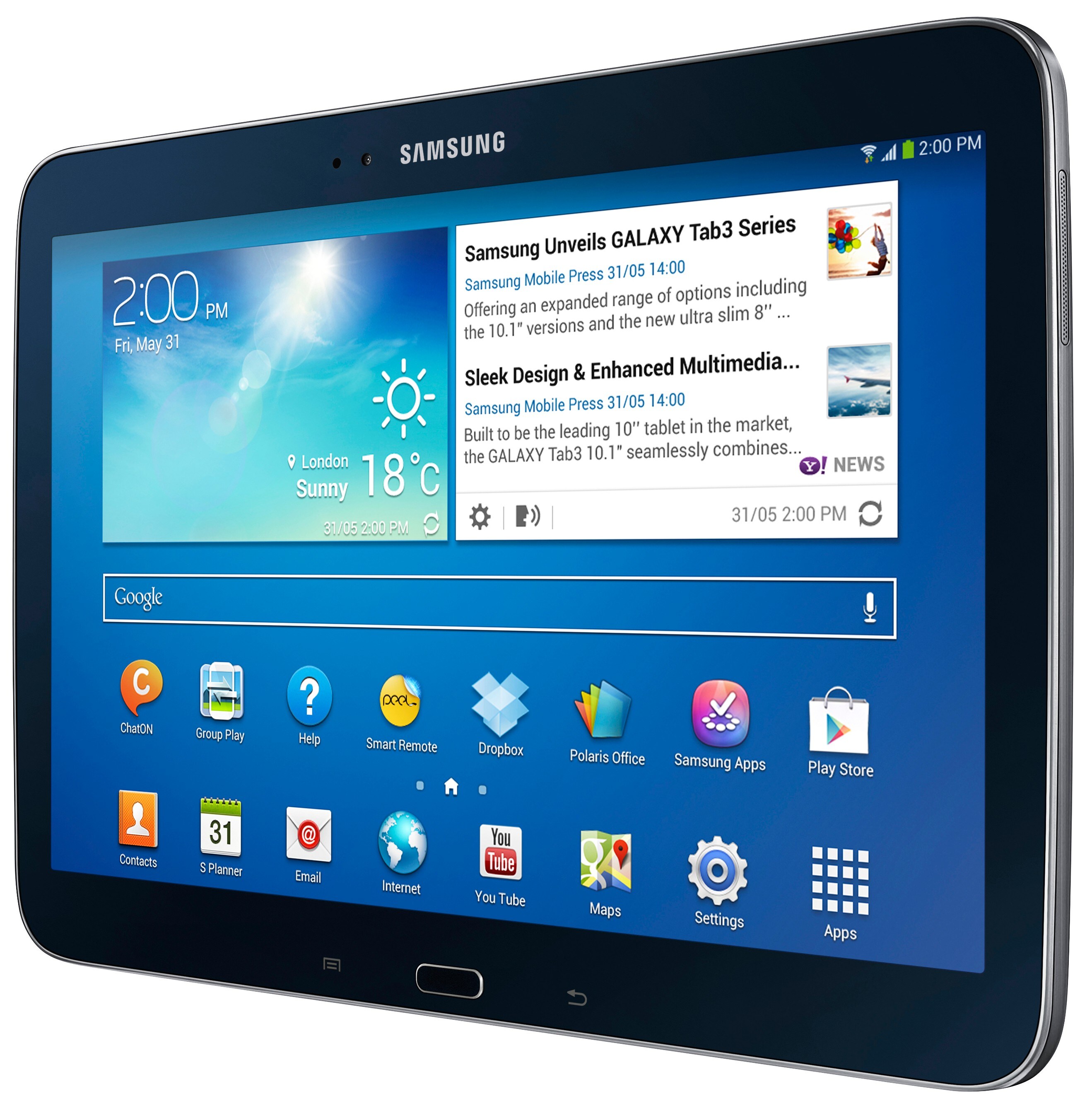 Samsung Galaxy Tab 3 10.1 32 GB 4G (svart) - iPad, Surfplatta ...