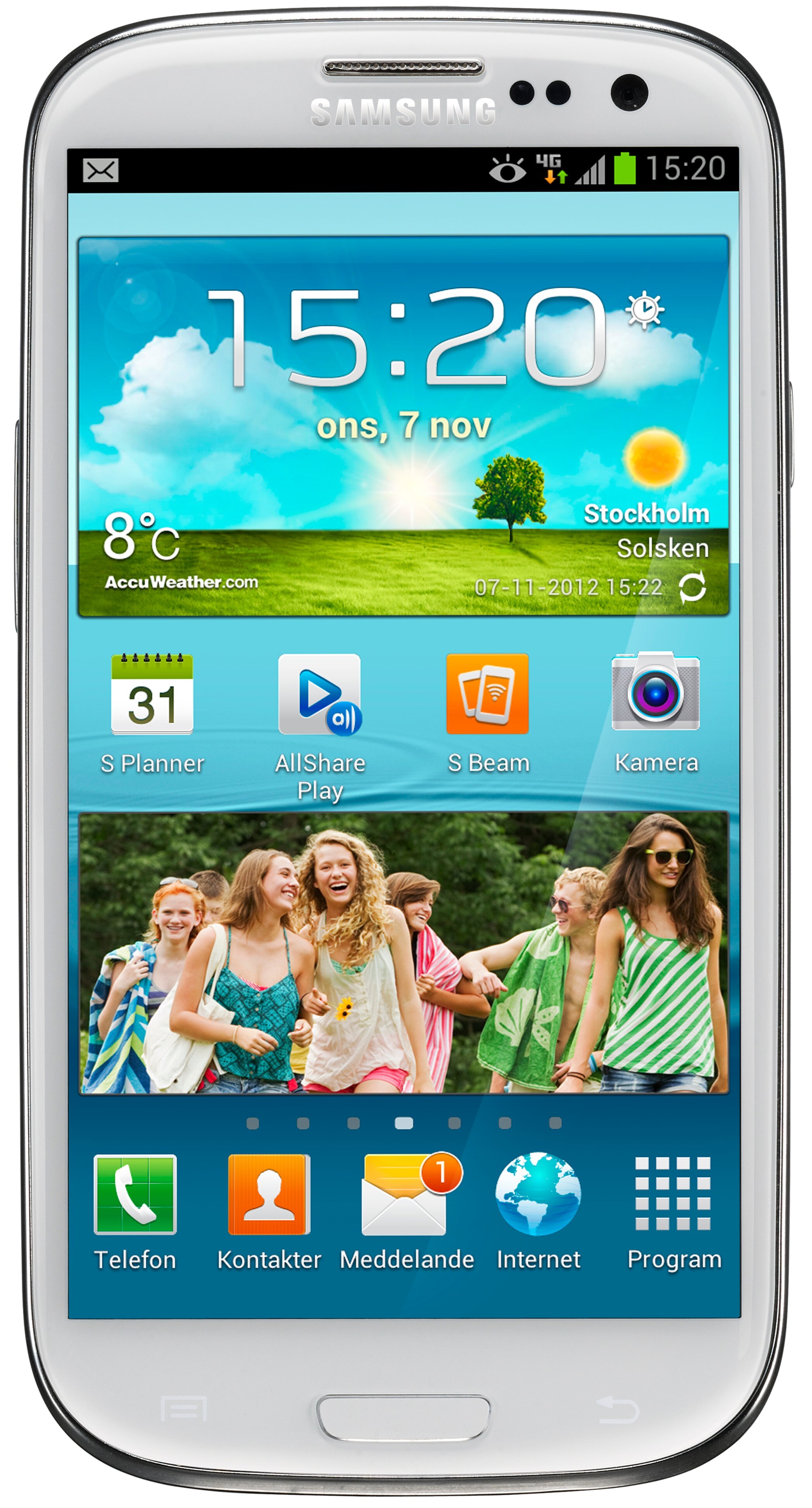 Samsung Galaxy S3 4G Smartphone (vit) Tele2 - Mobiltelefoner ...
