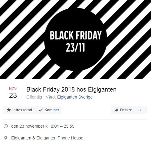 Black Friday hos Elgiganten 27 Nov 2020 - Elgiganten