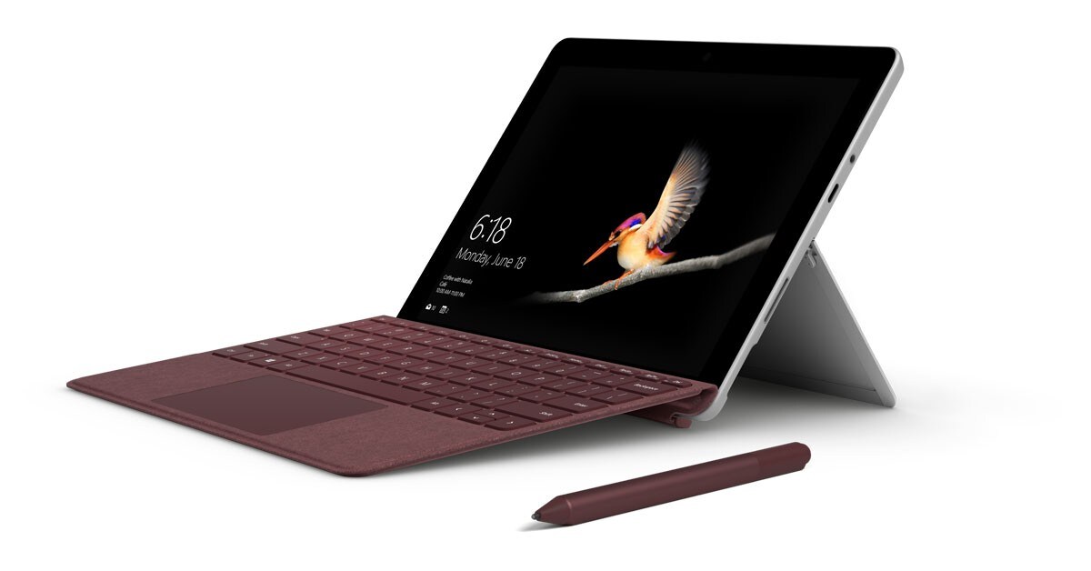 Microsoft Surface Go - allsidig surfplatta och 2-i-1 bärbar dator ...