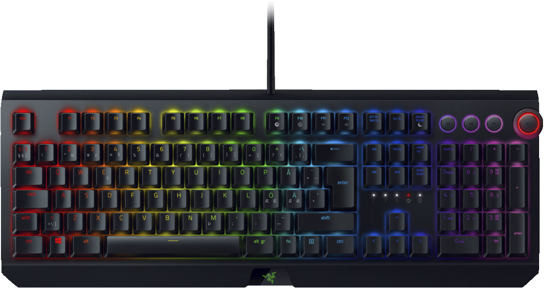 Razer BlackWidow Elite tangentbord för gaming (gröna switchar) - Mus och  Tangentbord - Elgiganten