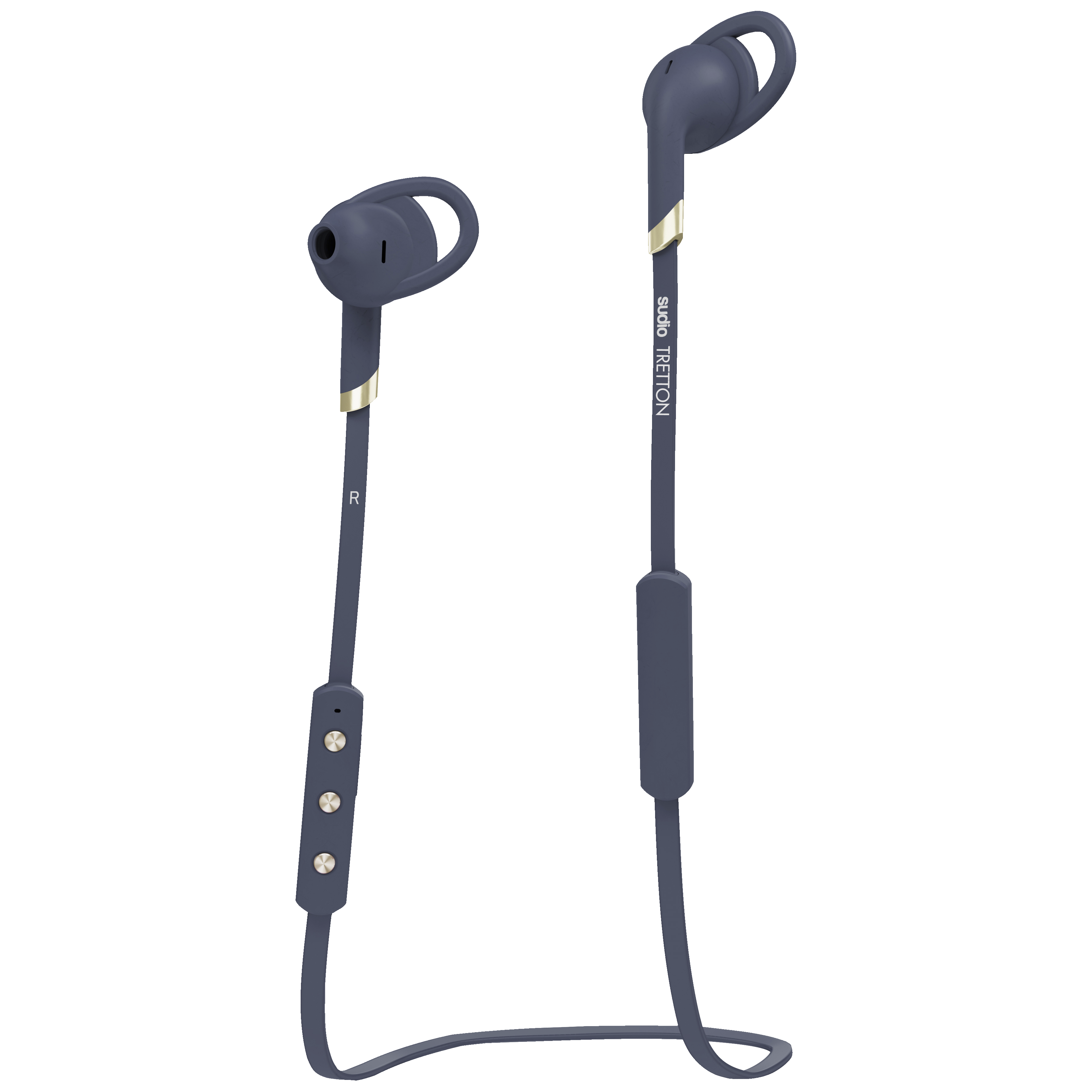 Sudio Tretton trådlösa in-ear hörlurar (blå) - Hörlurar - Elgiganten