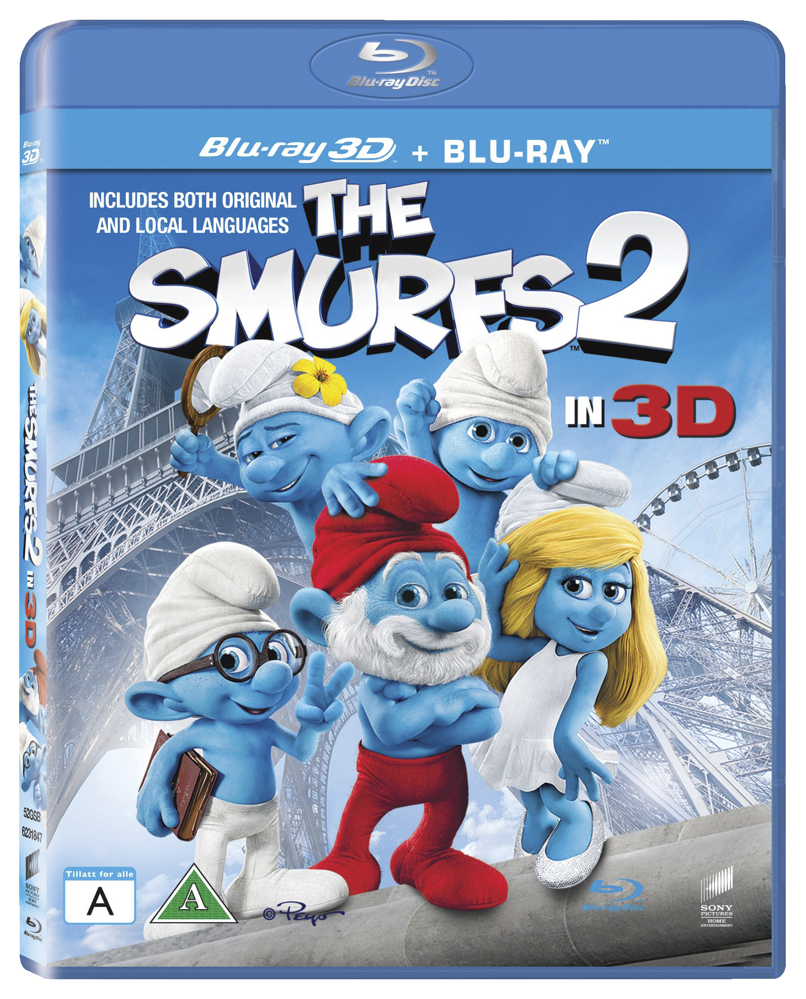 Smurfarna 2 (3D Blu-ray) - Filmer & Serier - Elgiganten