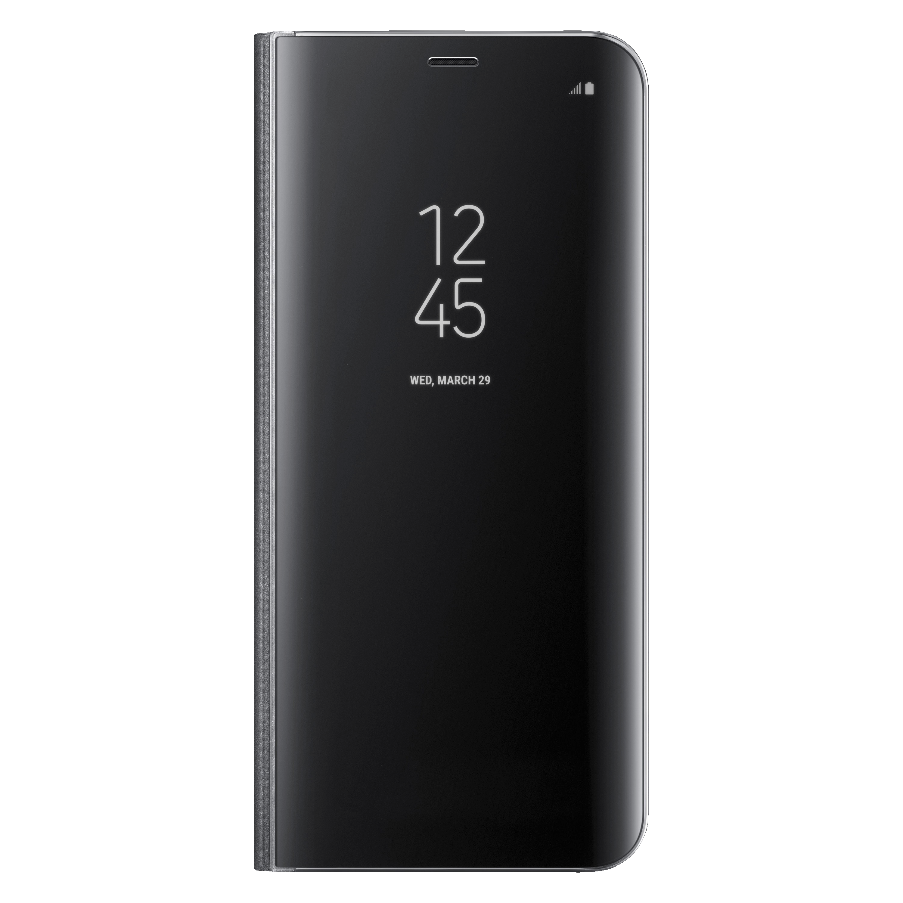 Samsung Galaxy S8 Plus fodral Clear View Cover (svart) - Skal och Fodral -  Elgiganten