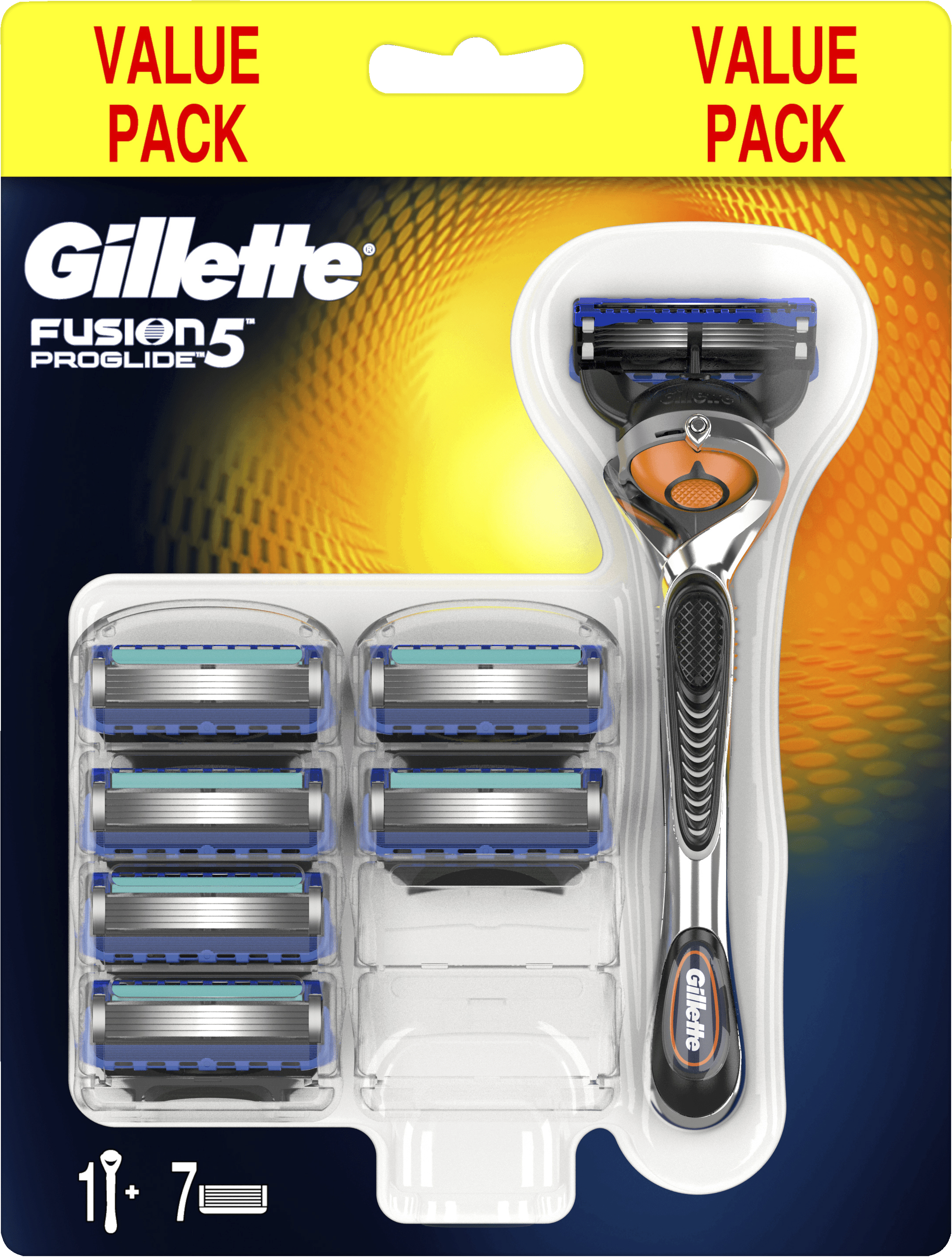 Gillette Fusion ProGlide rakhyvel + 6 rakblad - Rakapparat och ...