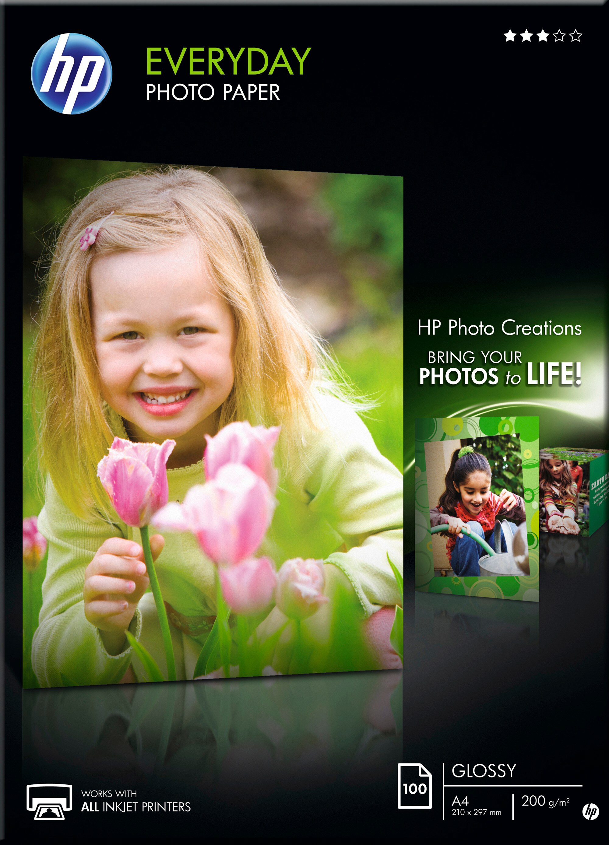 HP Fotopapper A4 - Skrivarpapper och fotopapper - Elgiganten