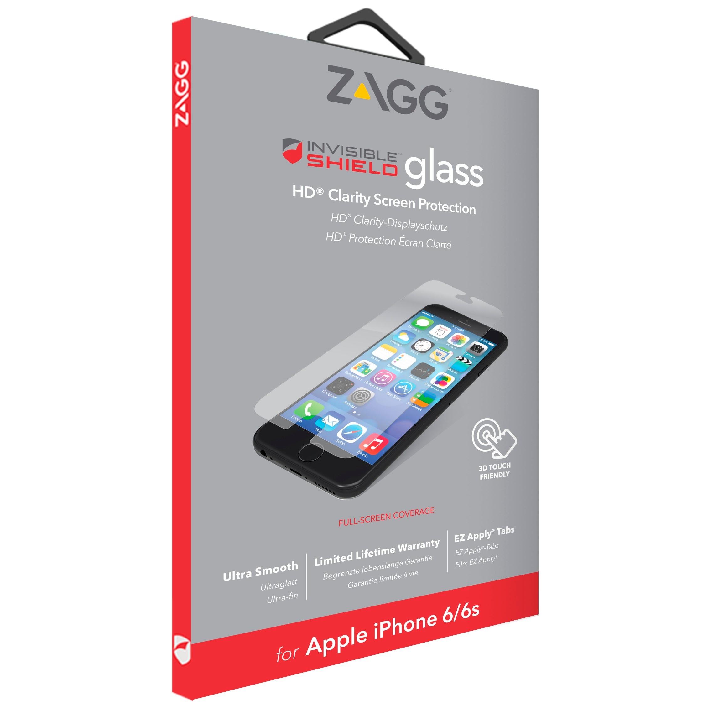 Zagg Skärmskydd glas till iPhone 6/6s - Skärmskydd - Elgiganten