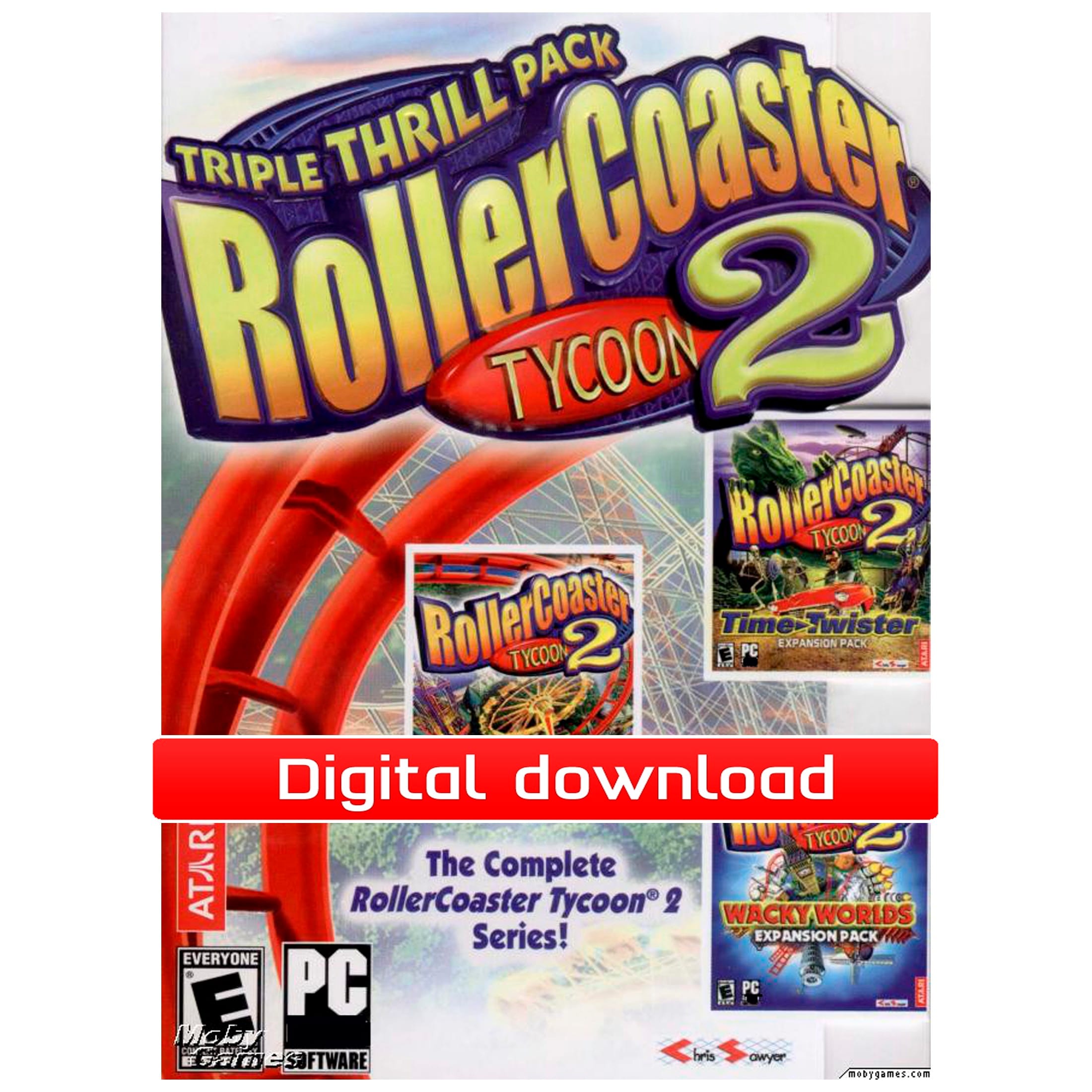 RollerCoaster Tycoon 2:Triple Thrill Pack (nedladdning) - PC och ...