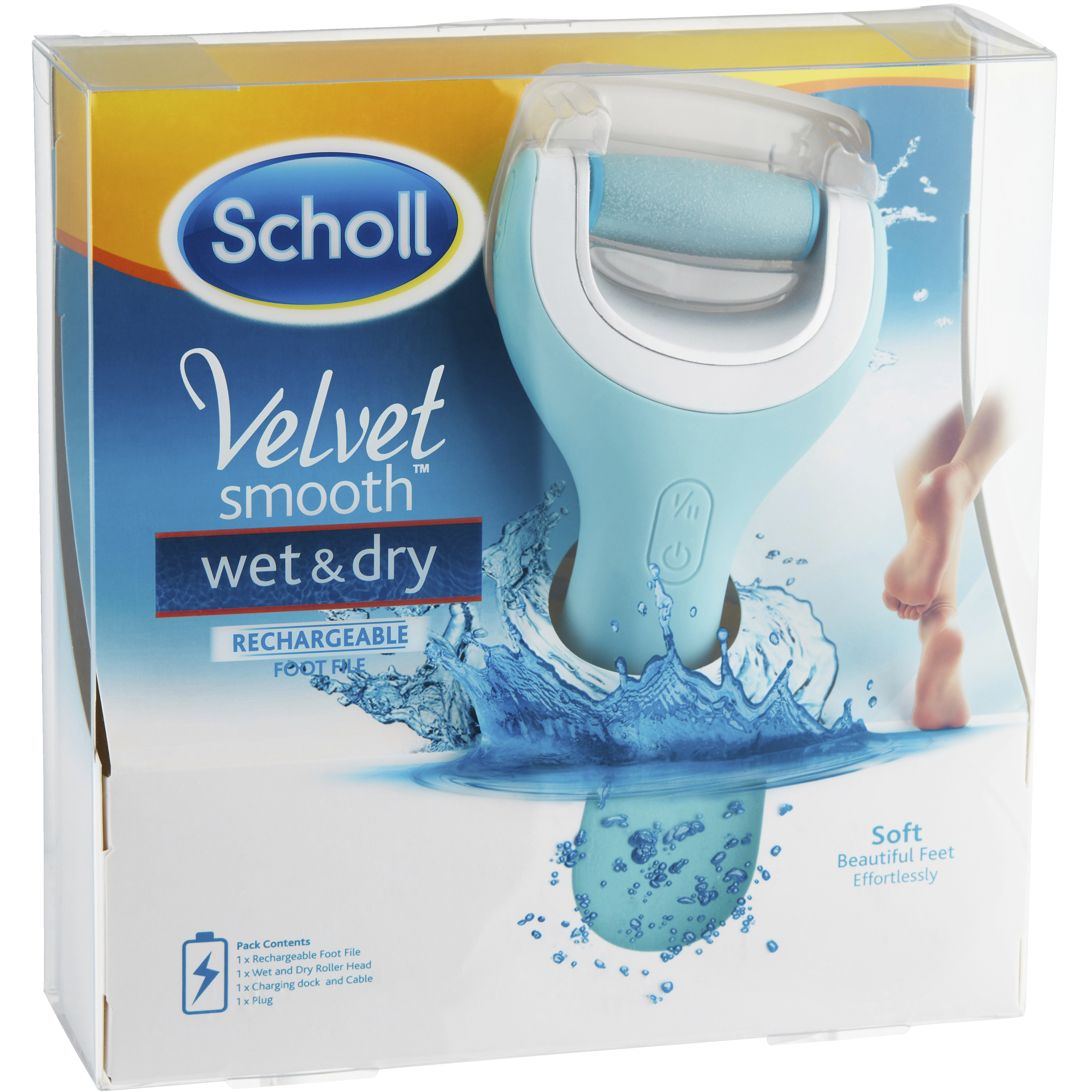 Scholl Velvet Smooth fotfil SCHOLL3021678 - Hälsa och ...