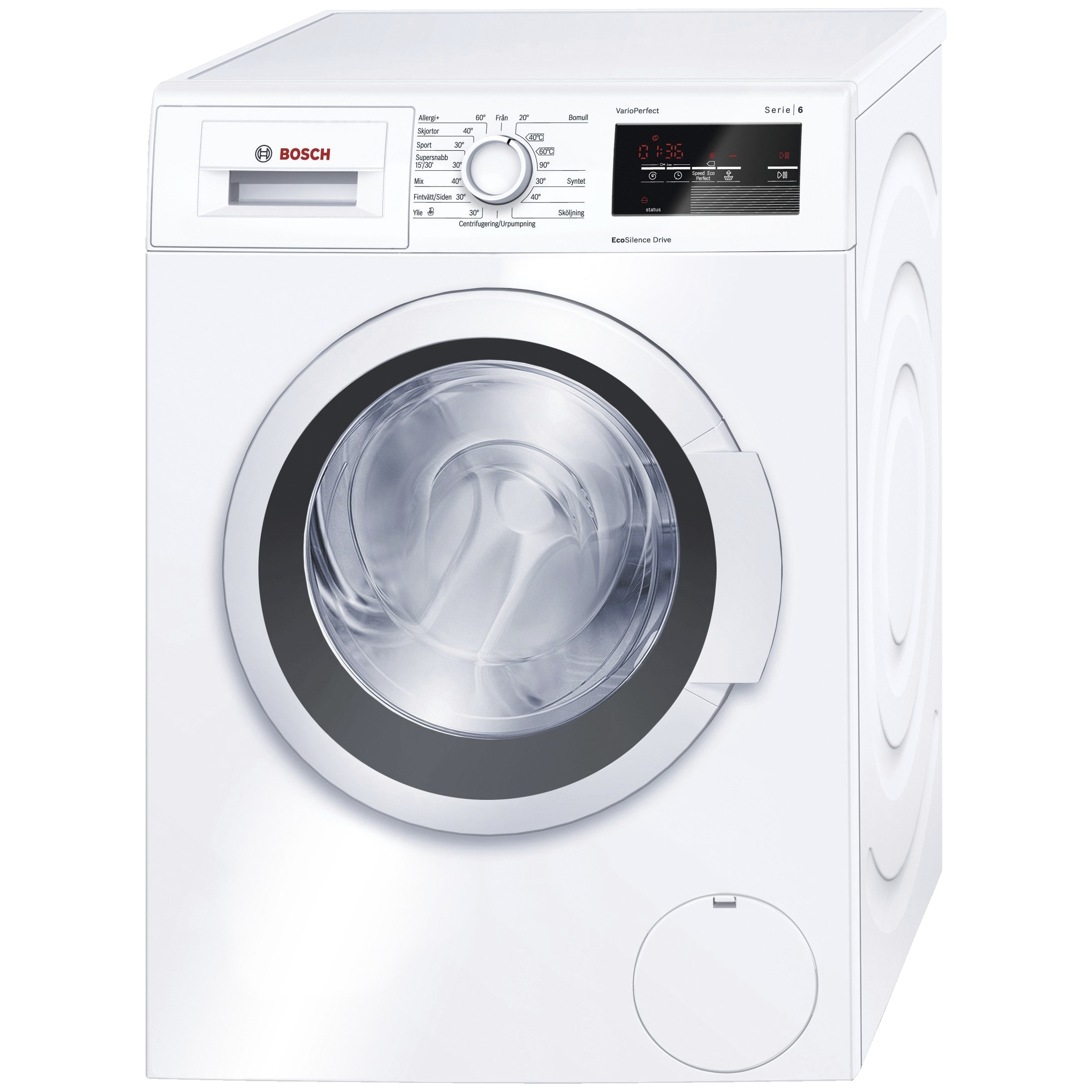 Bosch WAT283L8SN - Serie 6 tvättmaskin - Fri frakt - Elgiganten
