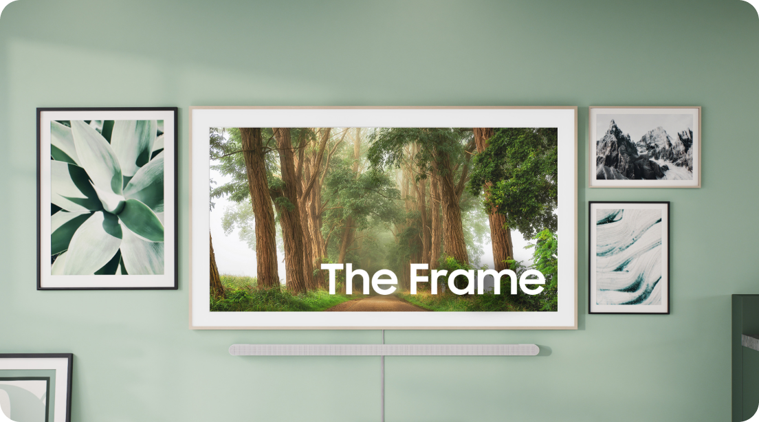 A TV that blends in - Samsung The Frame