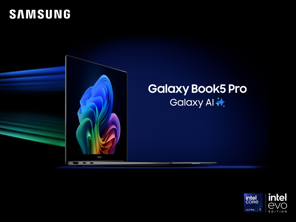 Samsung Galaxy Book5 Pro – AI-optimised performance