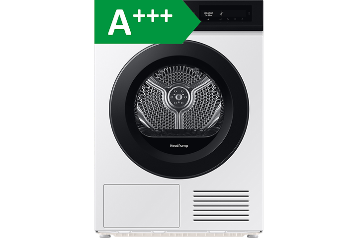 Samsung dryer with a energy label A+++