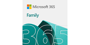 Microsoft 365 Family productivity suite programvara.