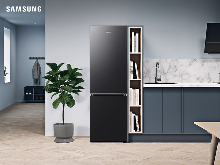 Samsung kyl - frys - kombinerad kyl och frys - sida vid sida - Elgiganten